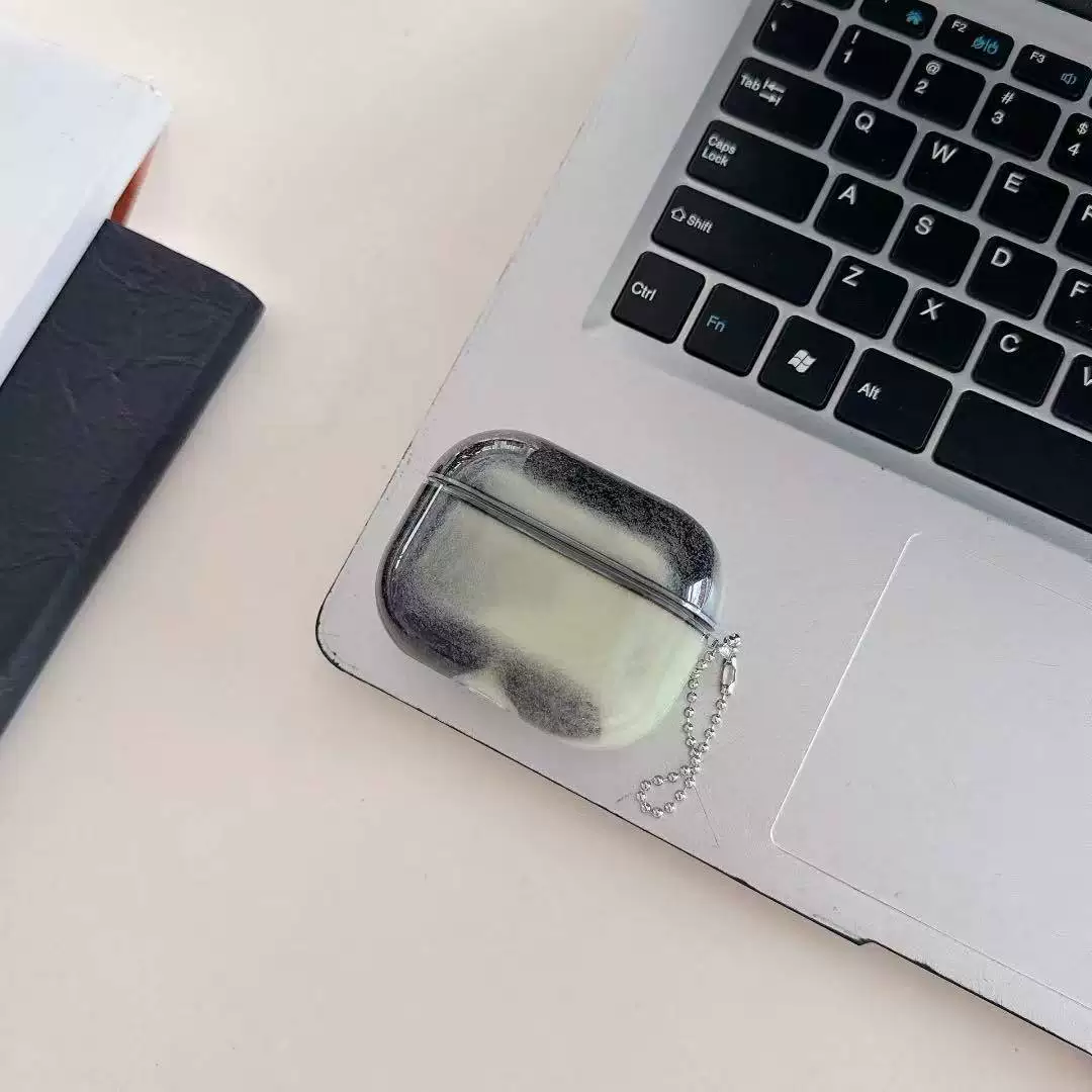 Luminous Flowing Sand Earphone Case Suitable for Air Pods Fluorescent Earphone Protective Case High Appearance Atmosphere Lumino
