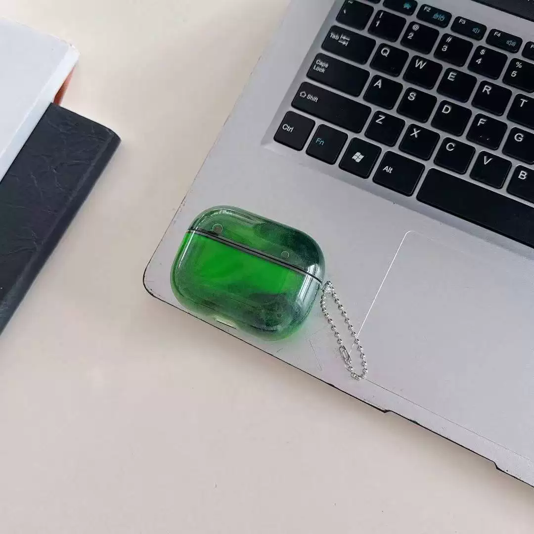 Luminous Flowing Sand Earphone Case Suitable for Air Pods Fluorescent Earphone Protective Case High Appearance Atmosphere Lumino