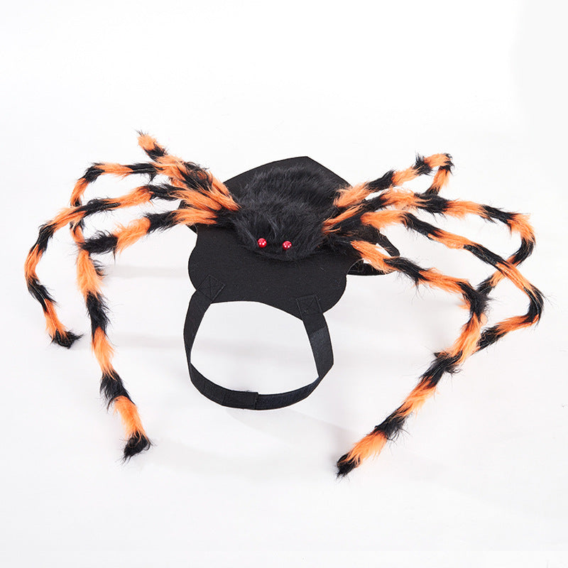 Halloween Pet Costume Quirky Spider Backpack for Cats and Dogs