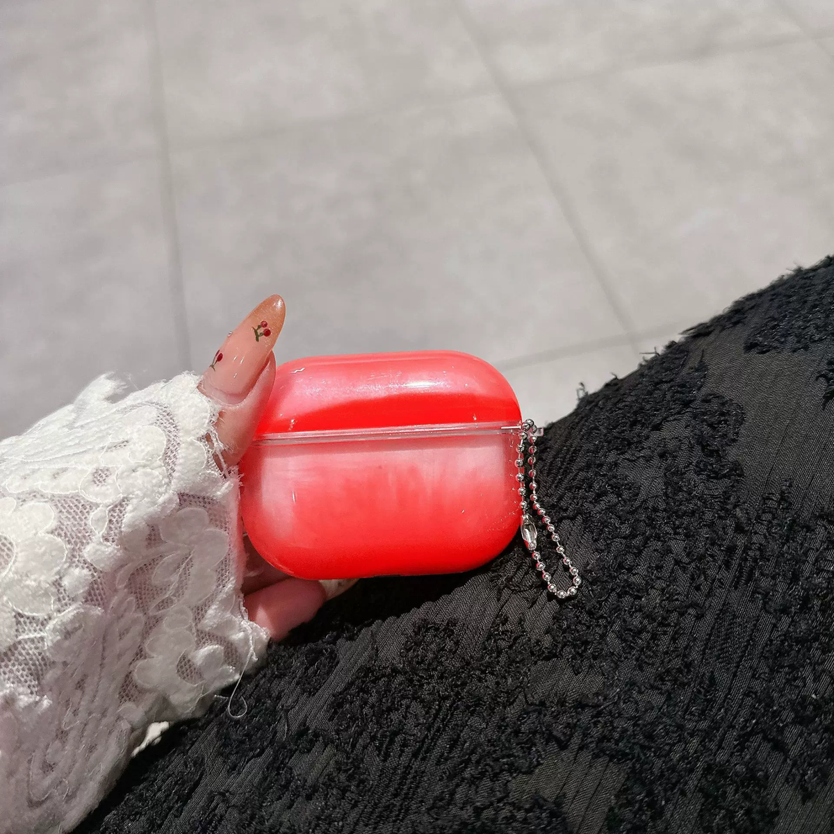 Luminous Flowing Sand Earphone Case Suitable for Air Pods Fluorescent Earphone Protective Case High Appearance Atmosphere Lumino