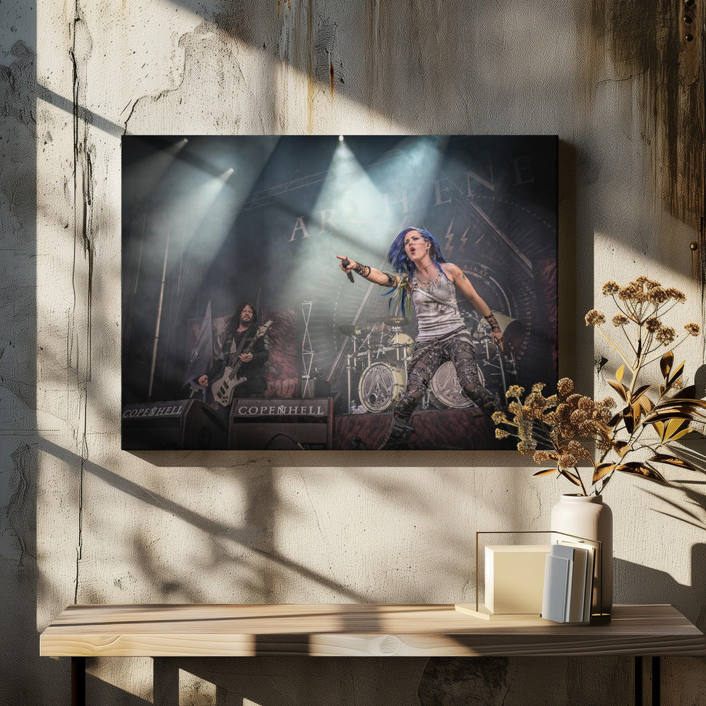 Arch Enemy - Color- -Poster Music Canvas Print