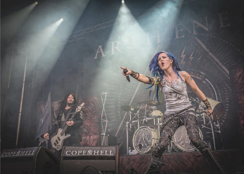 Arch Enemy - Color- -Poster Music Canvas Print